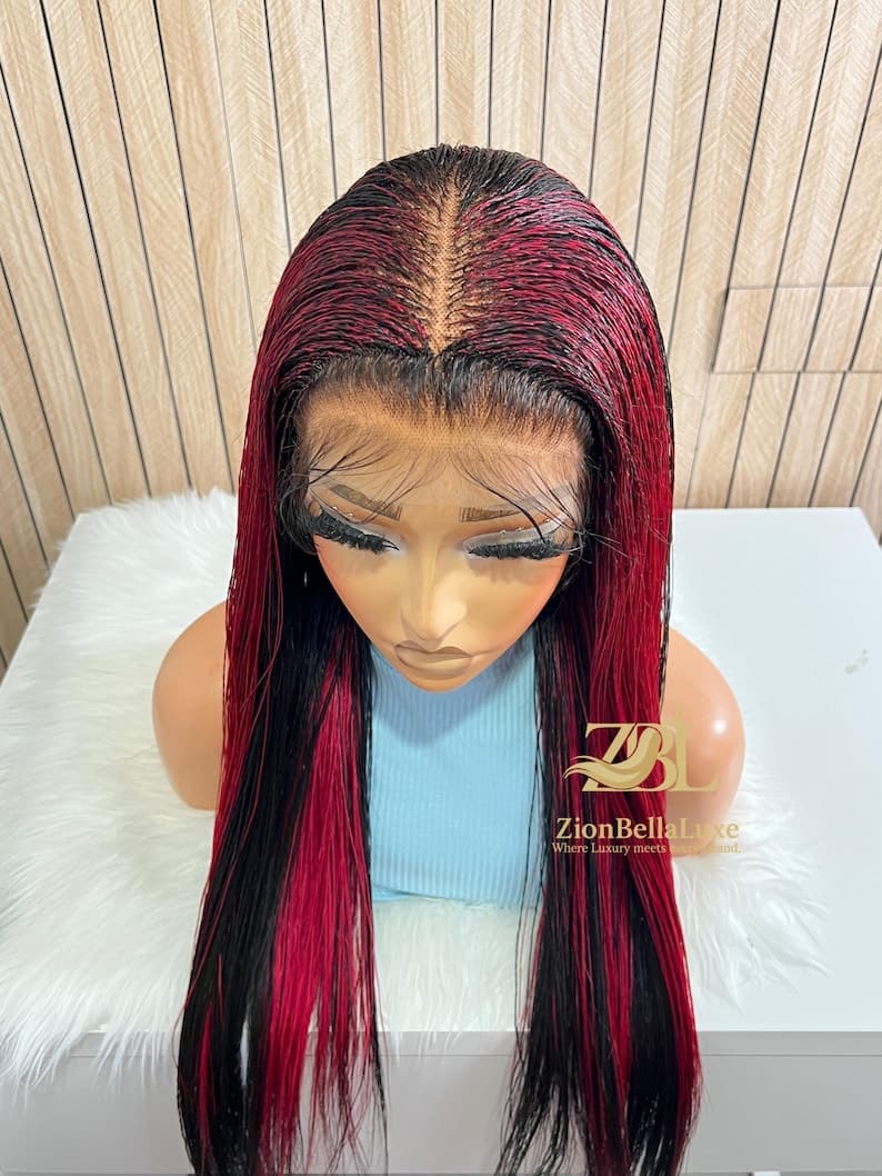Nano Twist Full Lace Braided Wig for Black Women | 24” Million Twists.