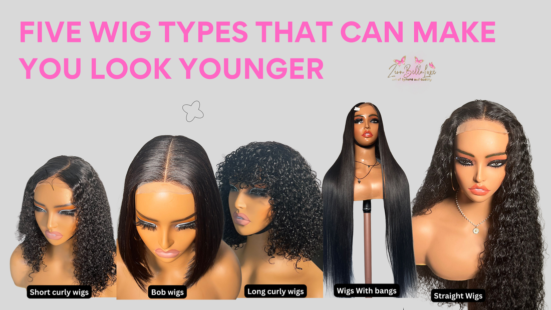 Five Wig Types That Can Make You Look Younger