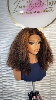 Dawn Unit: Kinky Curly: 5*5 HD Lace Human Hair ZionBellaLuxe