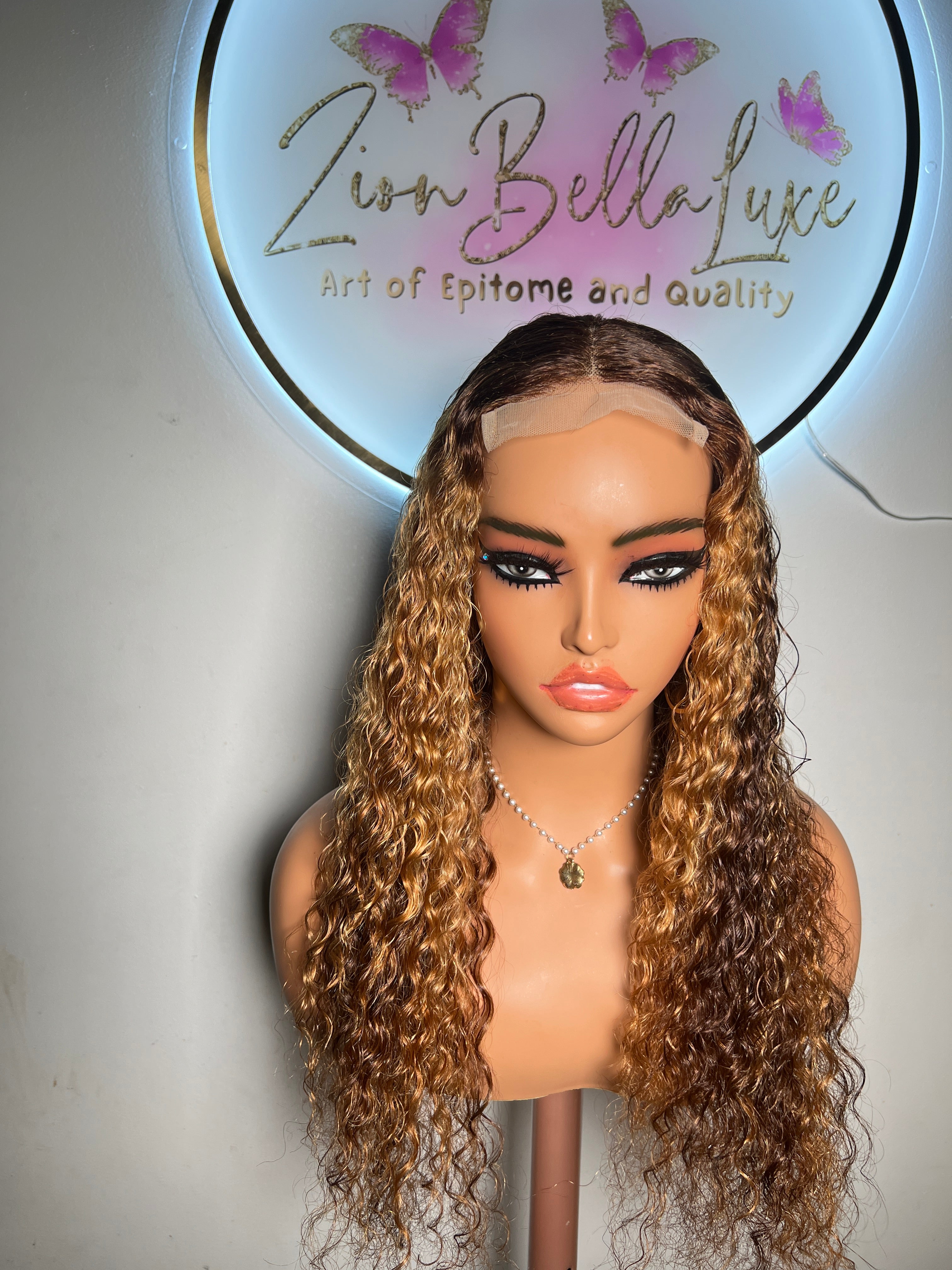 Deep Wave Human Hair Wig | Lizzie Unit | ZionBellaLuxe