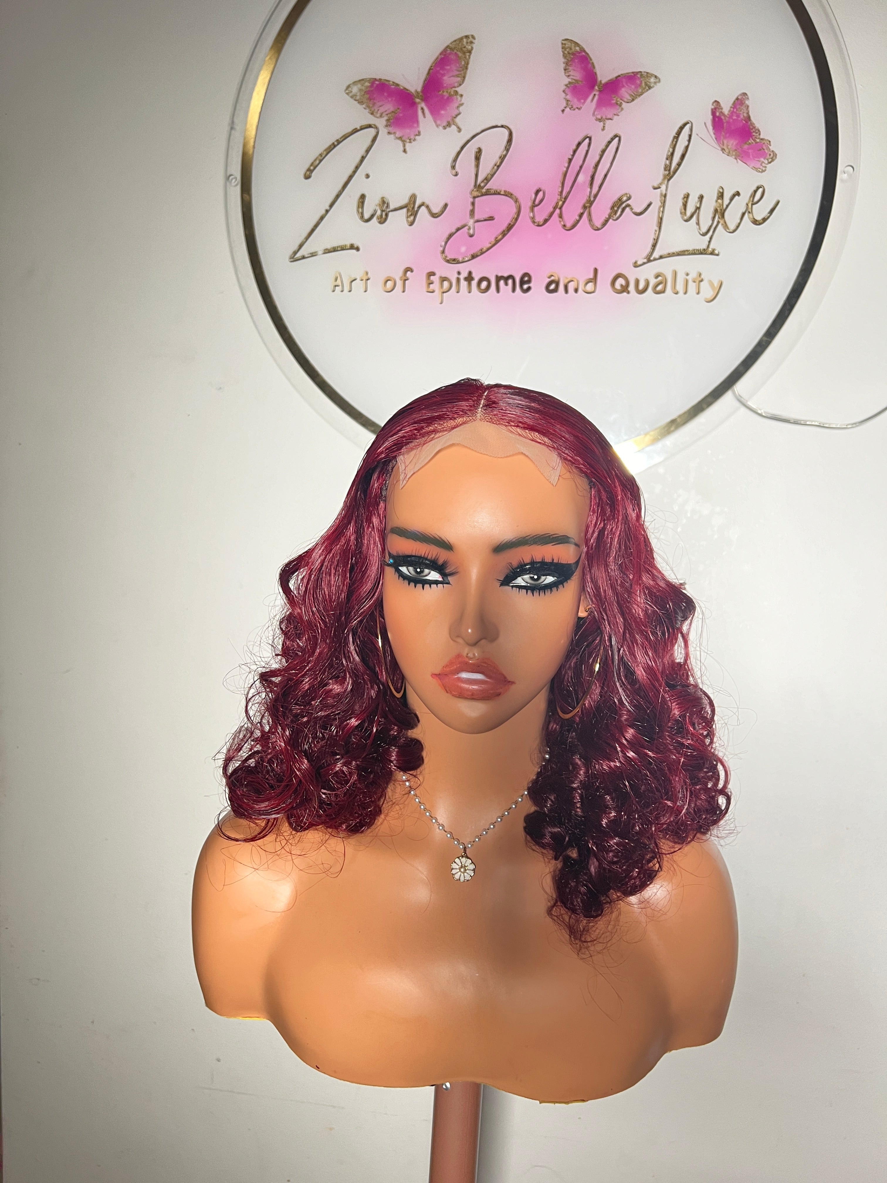 Bouncy Curls Wig Human Hair | Rosa Unit | ZionBellaLuxe