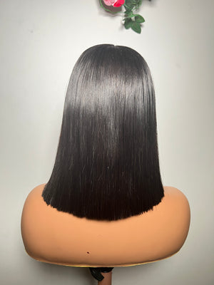 Short Bone Straight Hair Wig | Elise Unit | ZionBellaLuxe