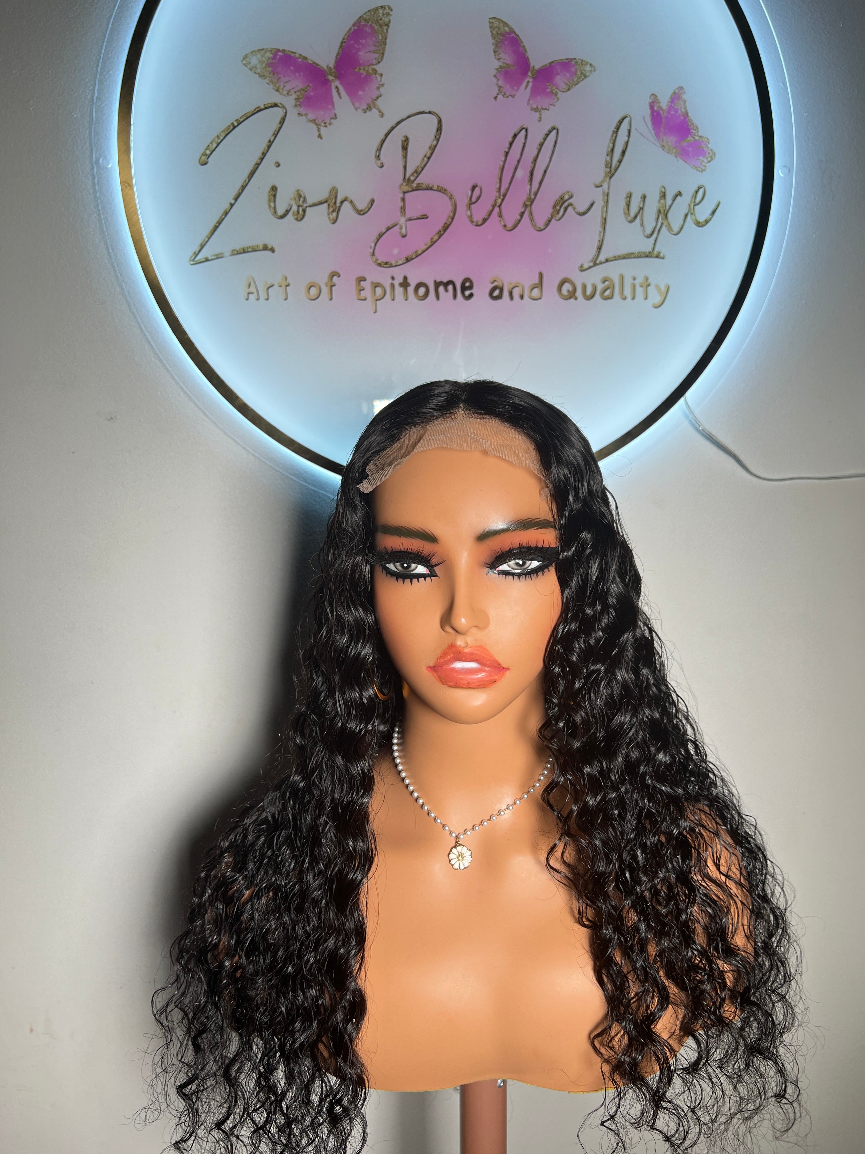 Deep Wave Closure Wig | Helen Unit | ZionBellaLuxe