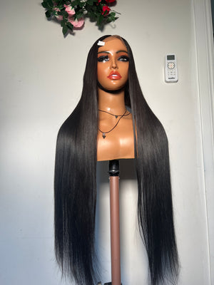 Long Straight Human Hair Wig | Equisite Unit | ZionBellaLuxe