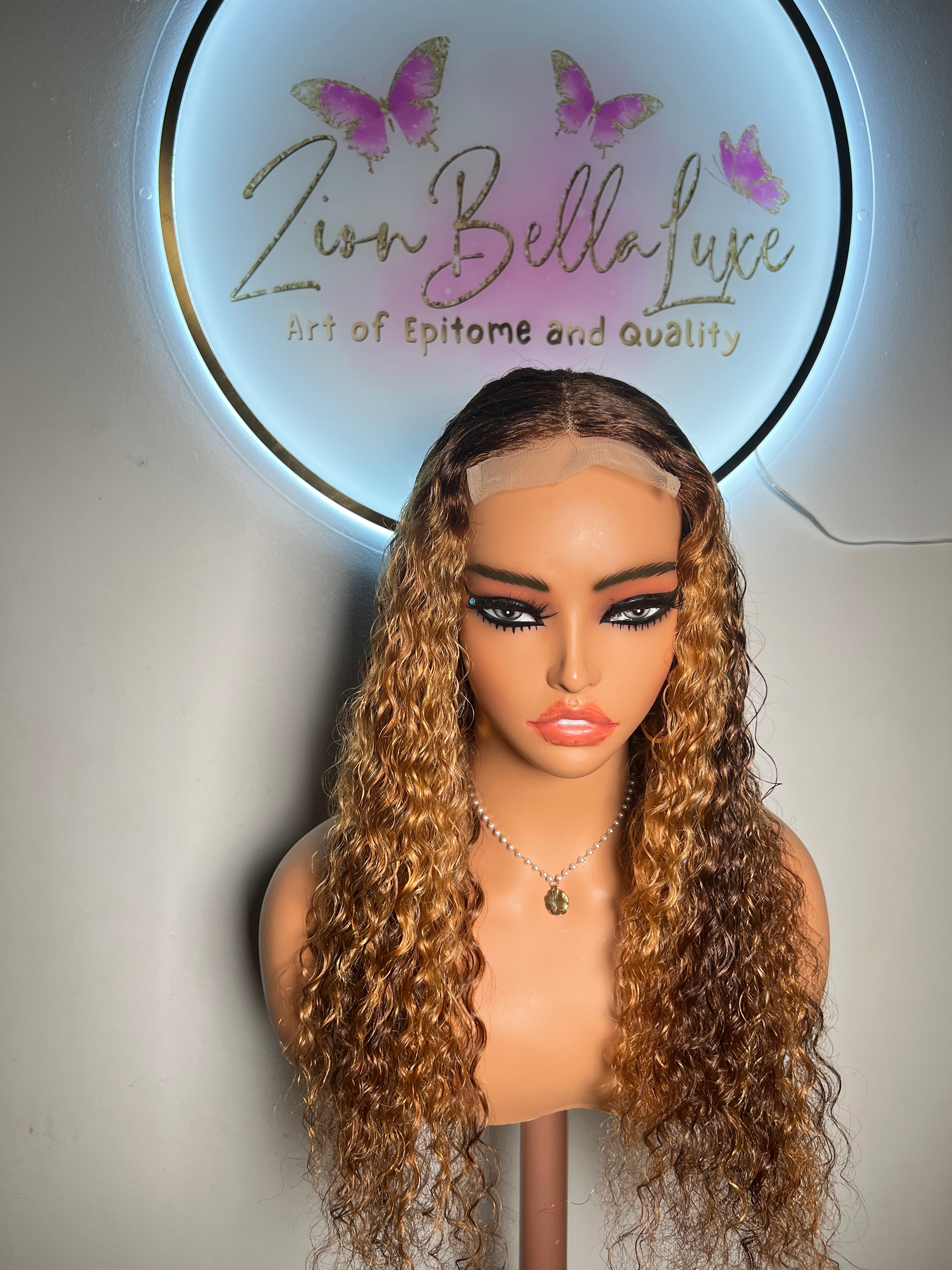 Deep Wave Human Hair Wig | Lizzie Unit | ZionBellaLuxe