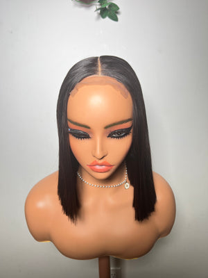 Short Bone Straight Hair Wig | Elise Unit | ZionBellaLuxe