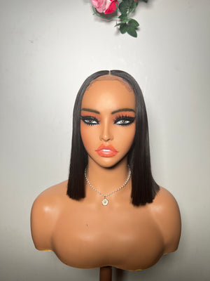 Short Bone Straight Hair Wig | Elise Unit | ZionBellaLuxe