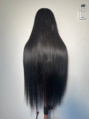 Long Straight Human Hair Wig | Equisite Unit | ZionBellaLuxe