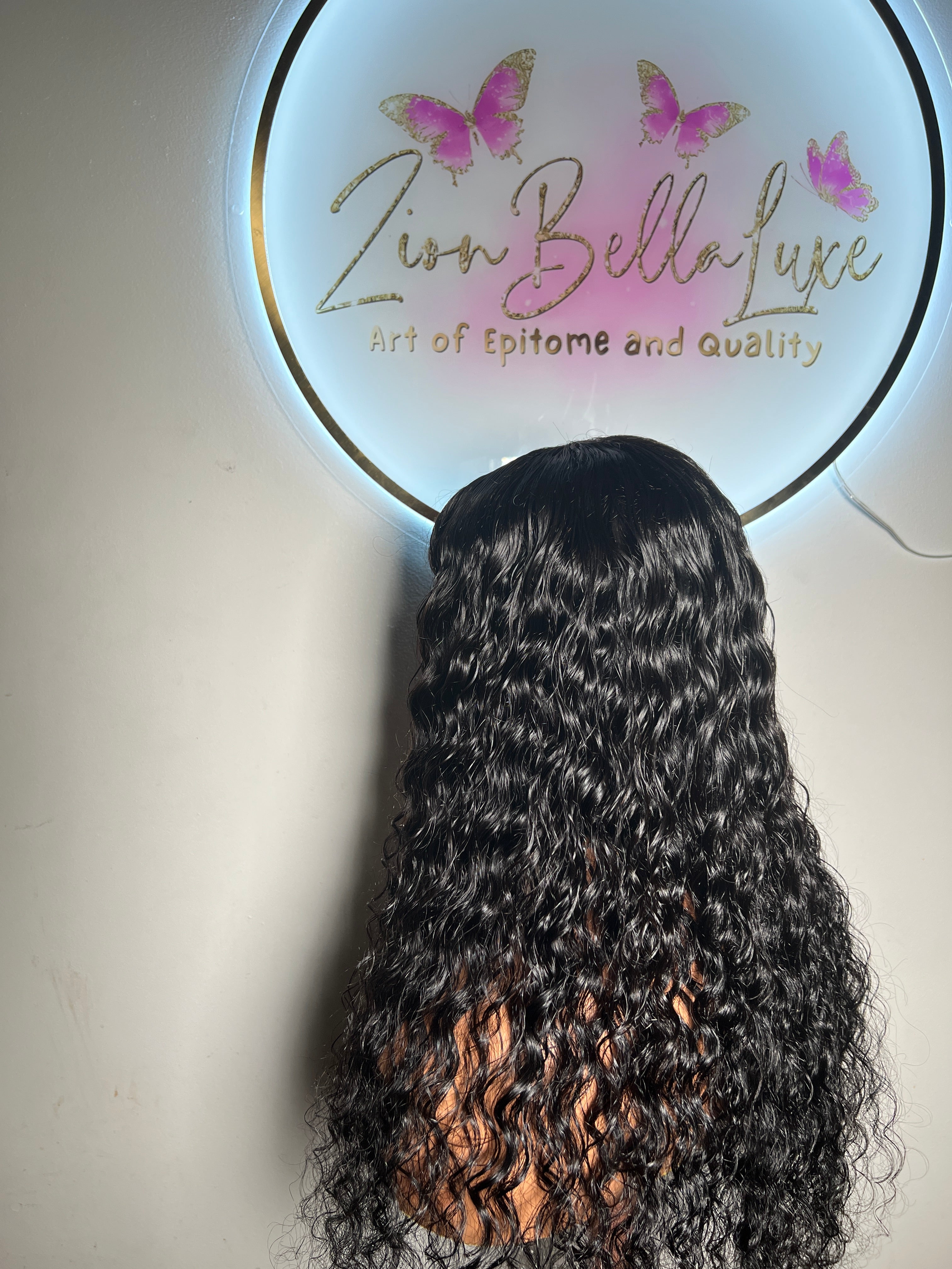 Deep Wave Closure Wig | Helen Unit | ZionBellaLuxe