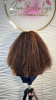 Dawn Unit: Kinky Curly: 5*5 HD Lace Human Hair ZionBellaLuxe
