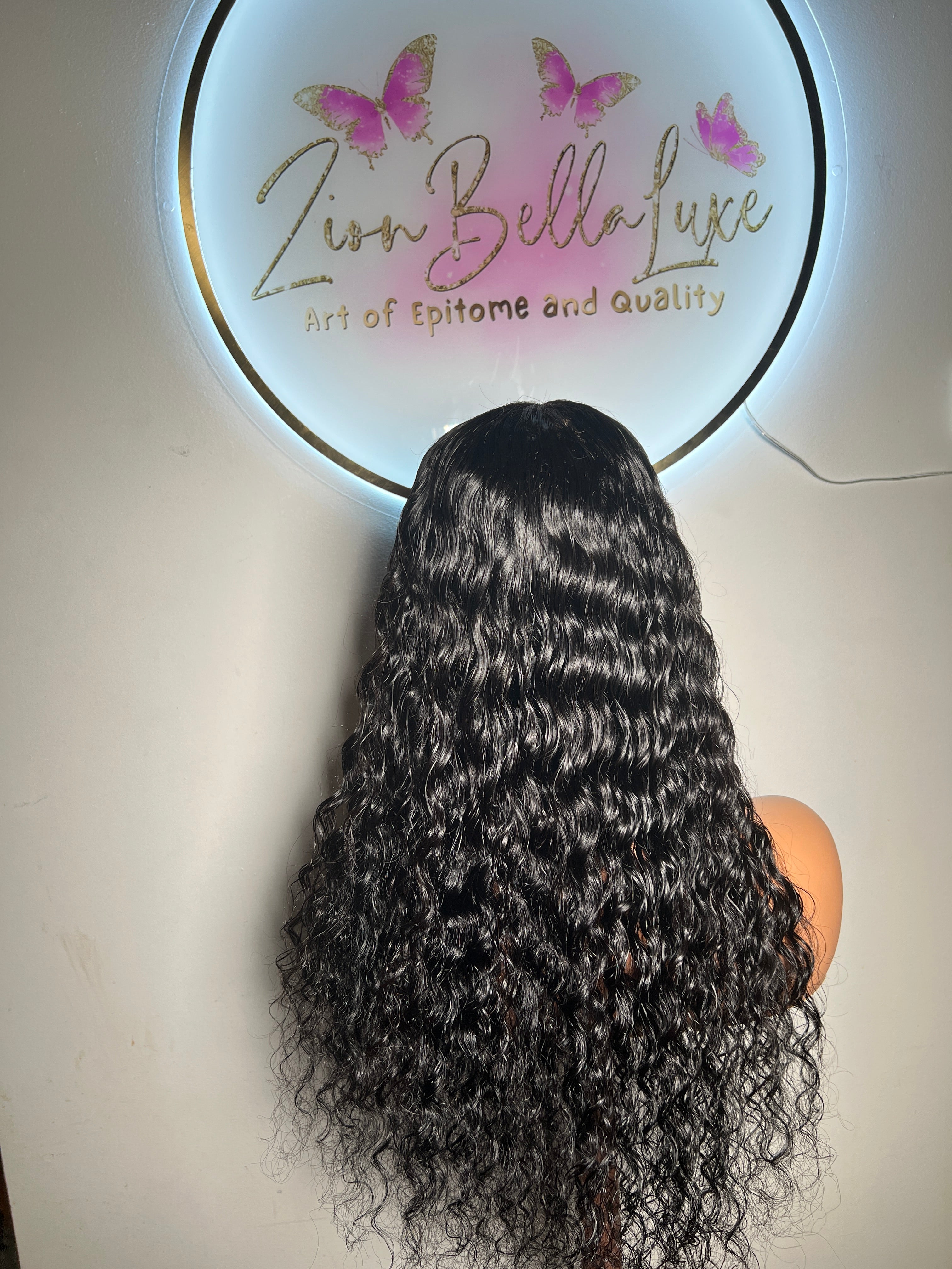 Deep Wave Closure Wig | Helen Unit | ZionBellaLuxe