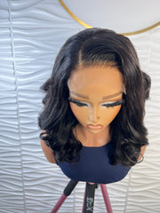 Celine Unit: 5*5 HD Lace Bounce curls: Human Hair Wig: Luxury Black wig. ZionBellaLuxe
