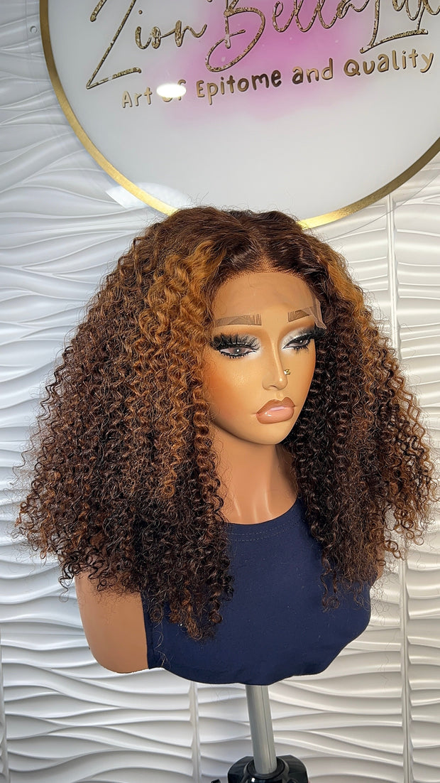 Dawn Unit: Kinky Curly: 5*5 HD Lace Human Hair ZionBellaLuxe