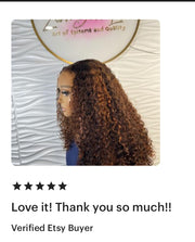 Nova Unit: HD Lace Honey Blonde Curly Hair:16 Inch Voluminous 5x5 Lace Front Human Hair Wig. ZionBellaLuxe